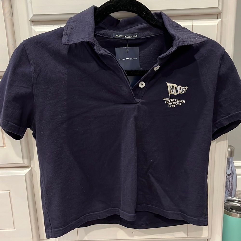 NWT Brandy Melville Polo Top